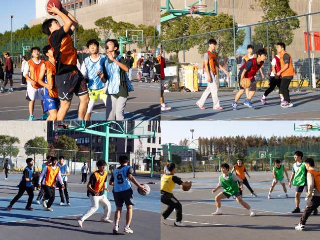 电燃赛场 青春飞扬——电气工程学部举办第一届“电气杯”三人制篮球赛